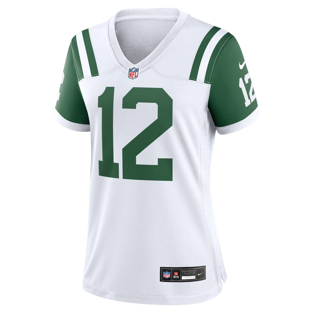 Women's Nike New York Jets Joe Namath Legacy Black Retired Player Alternate Game NFL Jersey