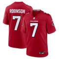 Men's Nike Atlanta Falcons Bijan Robinson Red Game NFL Jersey