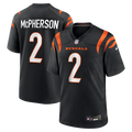 Men's Nike Cincinnati Bengals Evan McPherson Black Game NFL Jersey