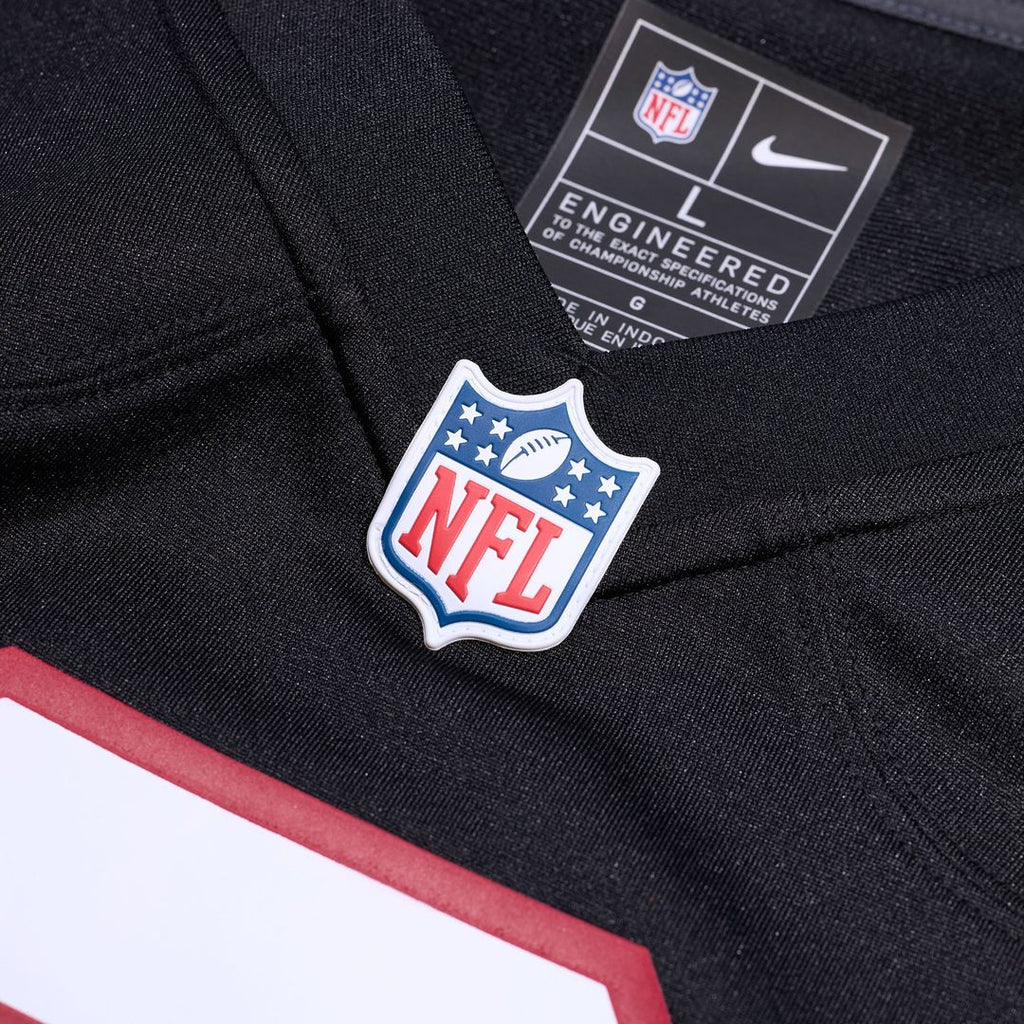 Men's Nike Atlanta Falcons Bijan Robinson Black Throwback Game NFL Jersey
