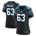 Women's Nike Carolina Panthers Rasheed Walker Black Team Game NFL Jersey