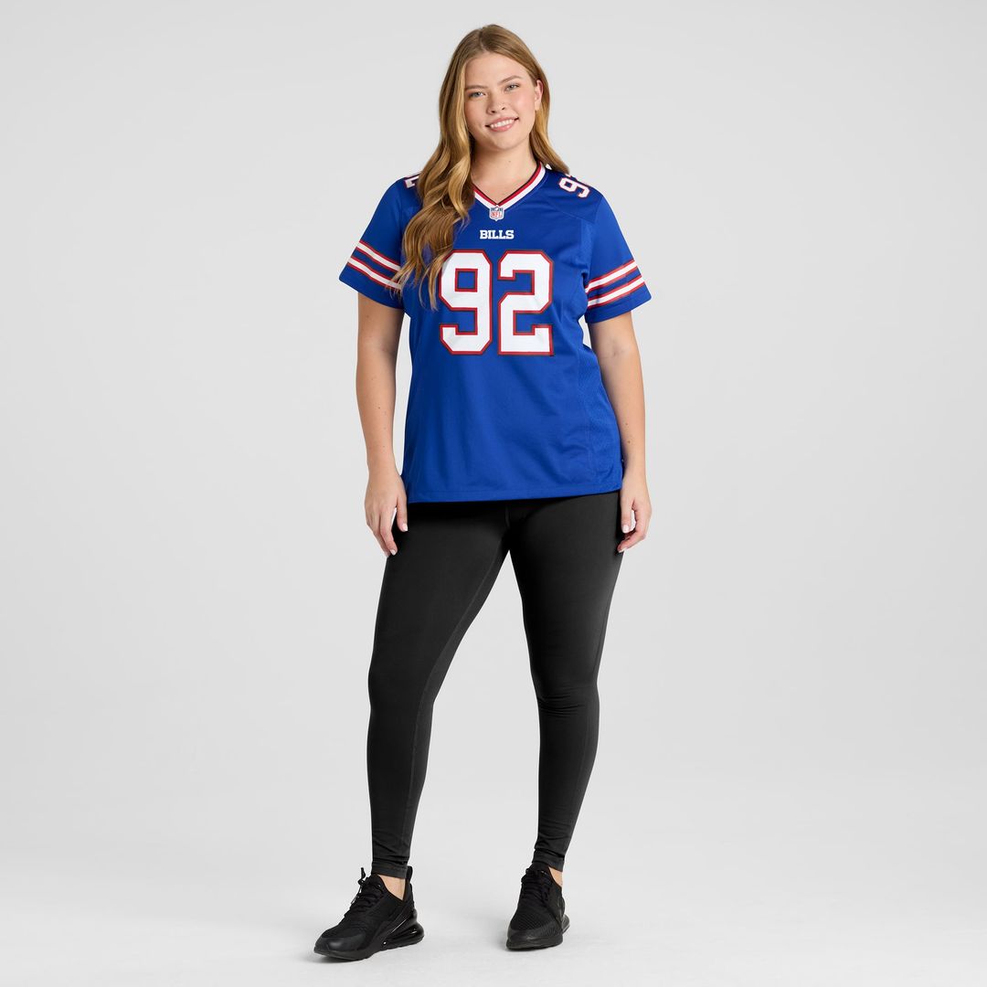 Women's Nike Buffalo Bills DaQuan Jones Royal Game Player NFL Jersey