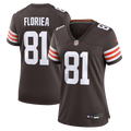 Women's Nike Cleveland Browns Luke Floriea Brown Team Game NFL Jersey