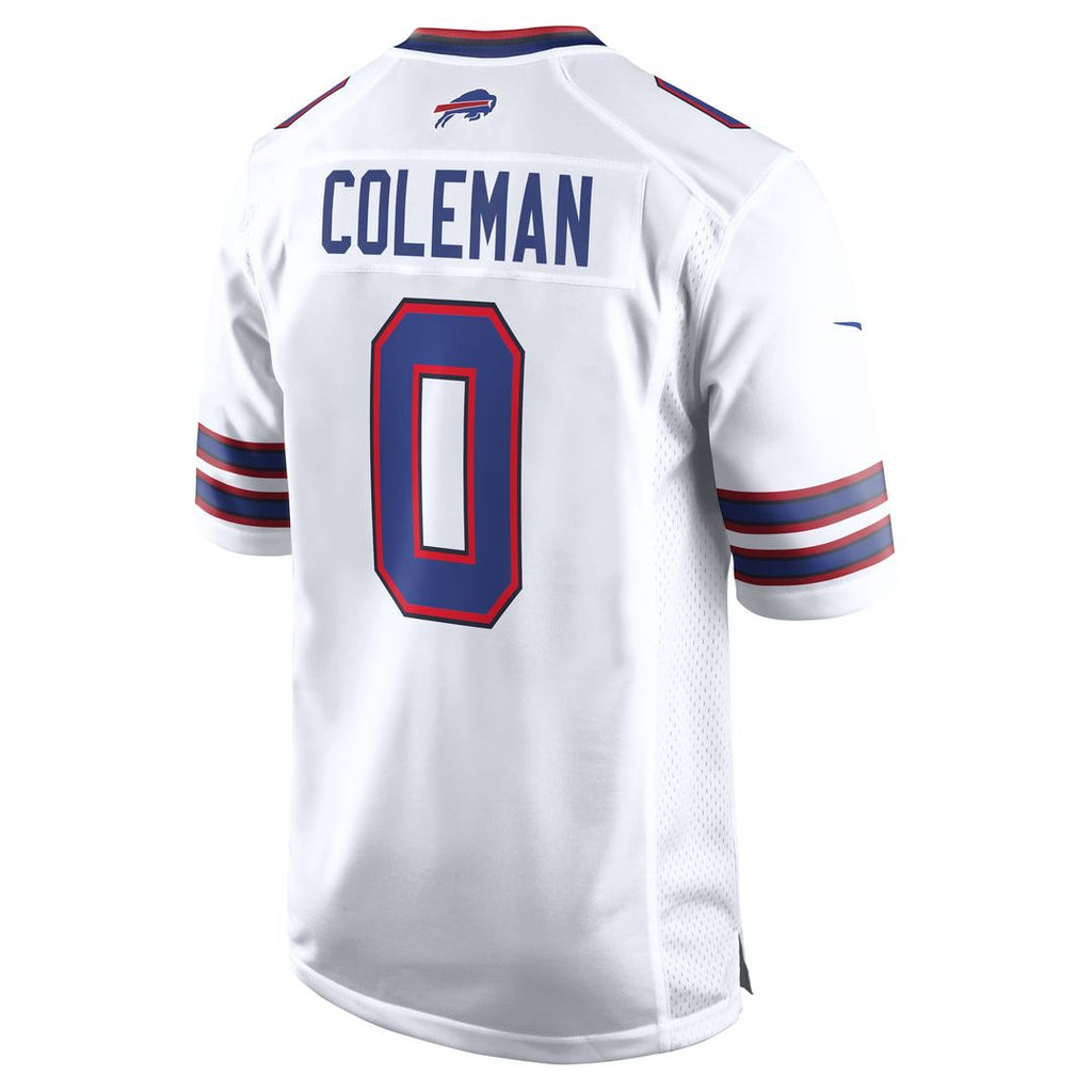 Men's Nike Buffalo Bills Keon Coleman White Game NFL Jersey