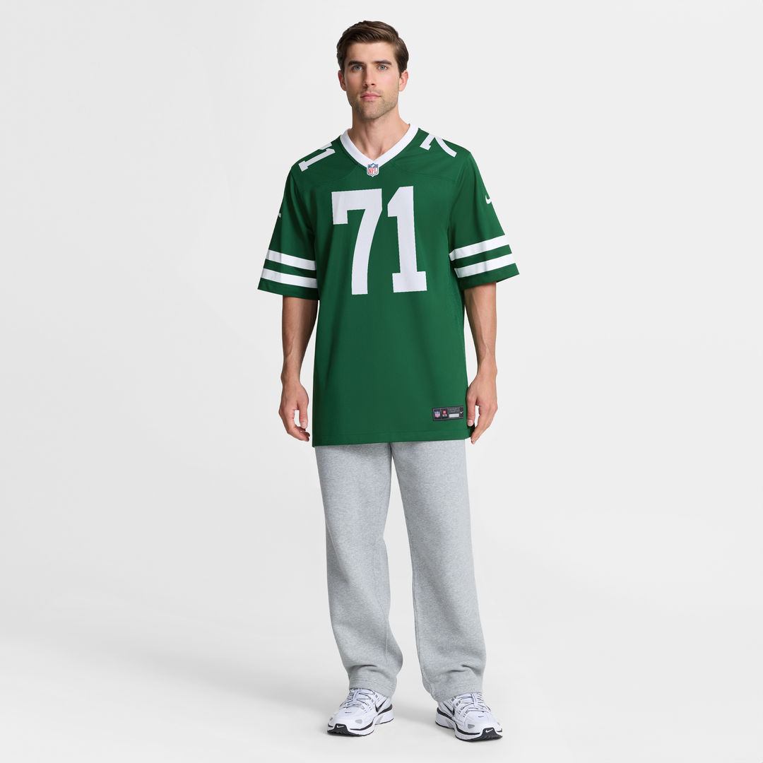 Men's Nike New York Jets Josh Myers Legacy Green Team Game NFL Jersey
