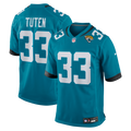 Men's Nike Jacksonville Jaguars Bhayshul Tuten Teal Team Game NFL Jersey
