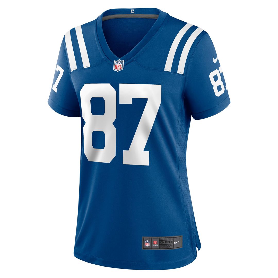 Women's Nike Indianapolis Colts Reggie Wayne Royal Retired Player Game NFL Jersey