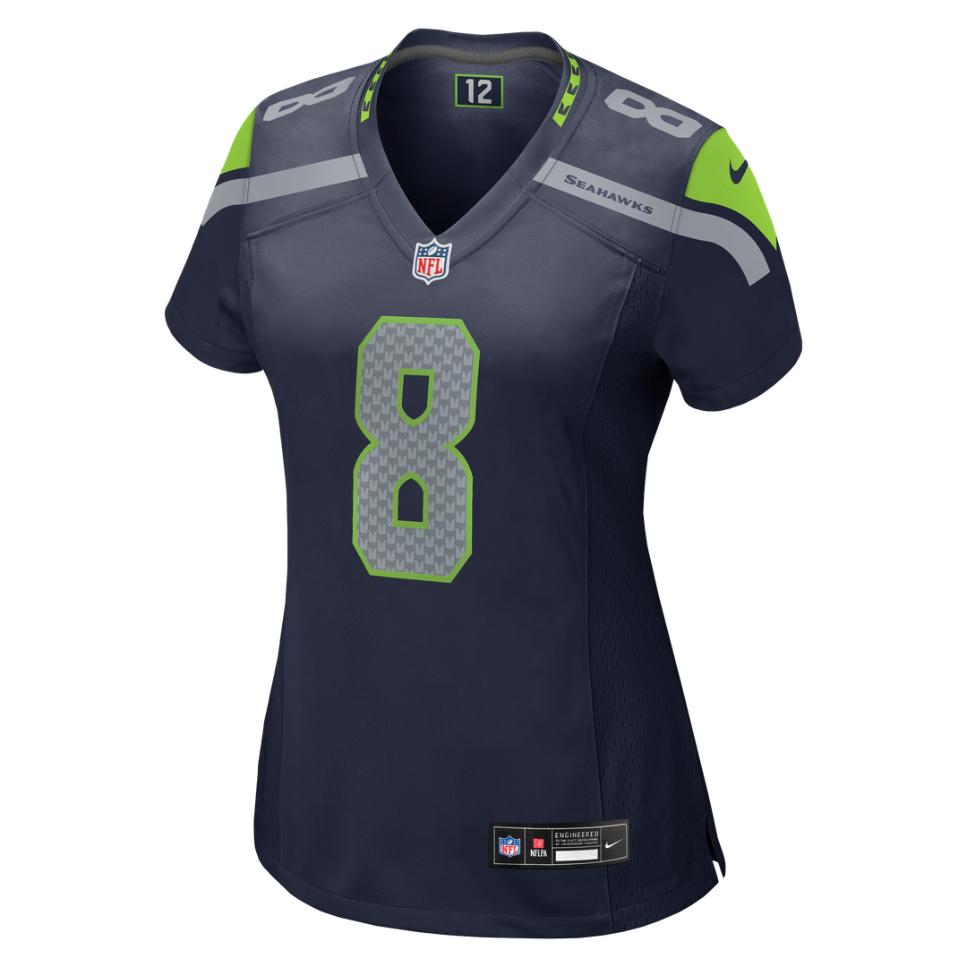 Women's Nike Seattle Seahawks Jadarian Price College Navy Team Game NFL Jersey
