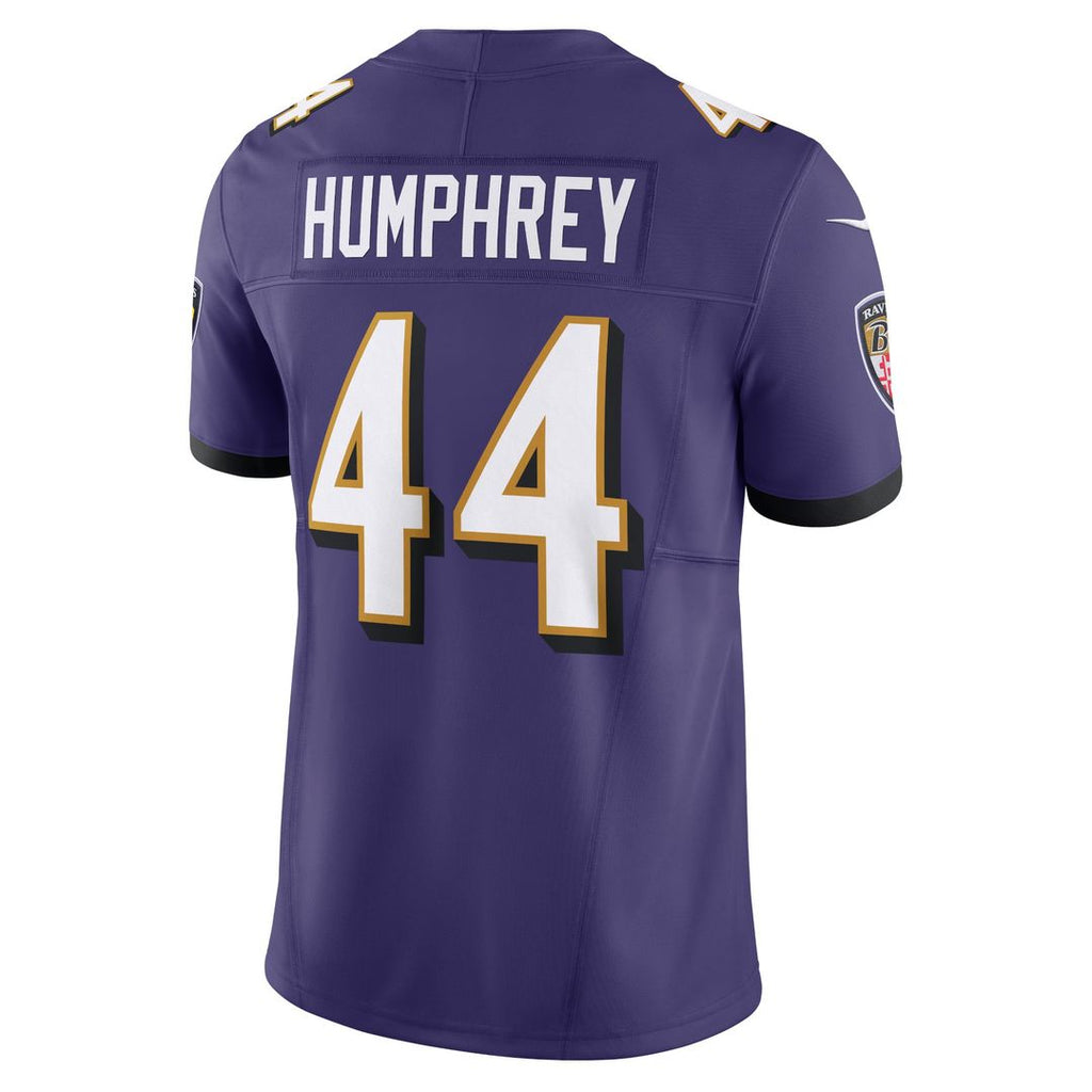 Men's Nike Baltimore Ravens Marlon Humphrey Purple Vapor F.U.S.E. Limited NFL Jersey