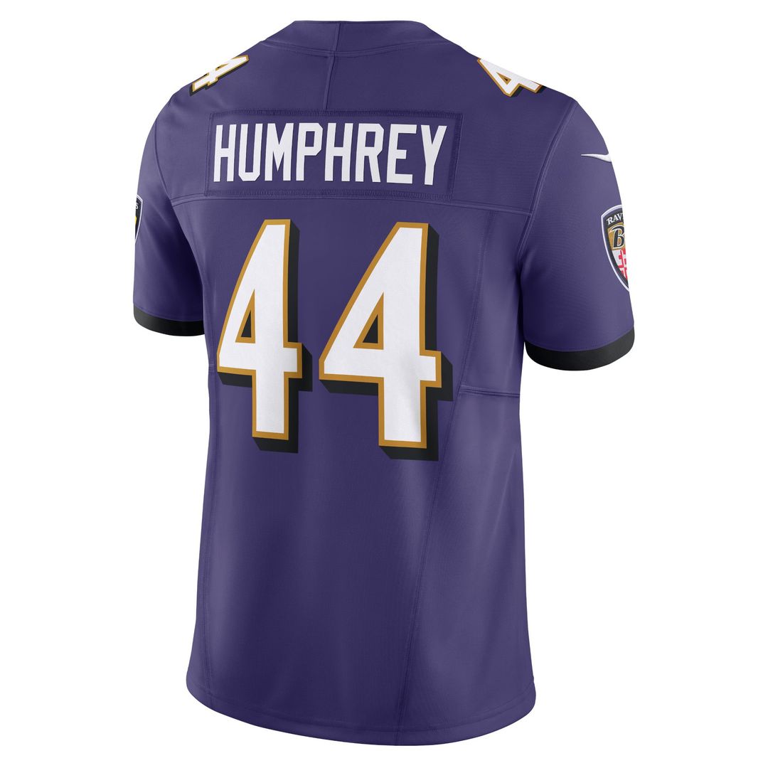 Men's Nike Baltimore Ravens Marlon Humphrey Purple Vapor F.U.S.E. Limited NFL Jersey