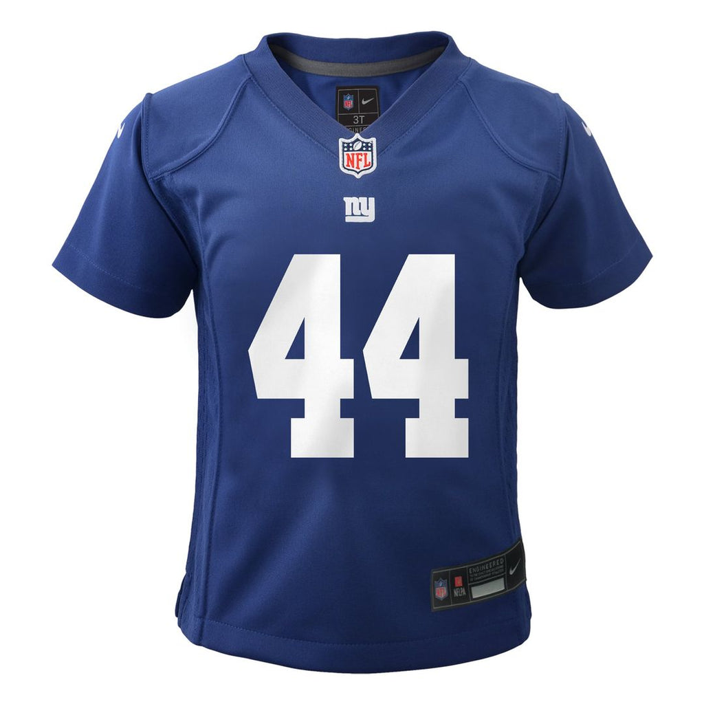Toddler Nike New York Giants Cam Skattebo Royal Team Game NFL Jersey
