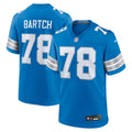 Men's Nike Detroit Lions Ben Bartch Blue Team Game NFL Jersey
