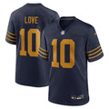 Men's Nike Green Bay Packers Jordan Love Navy The 1923 Classic Game NFL Jersey