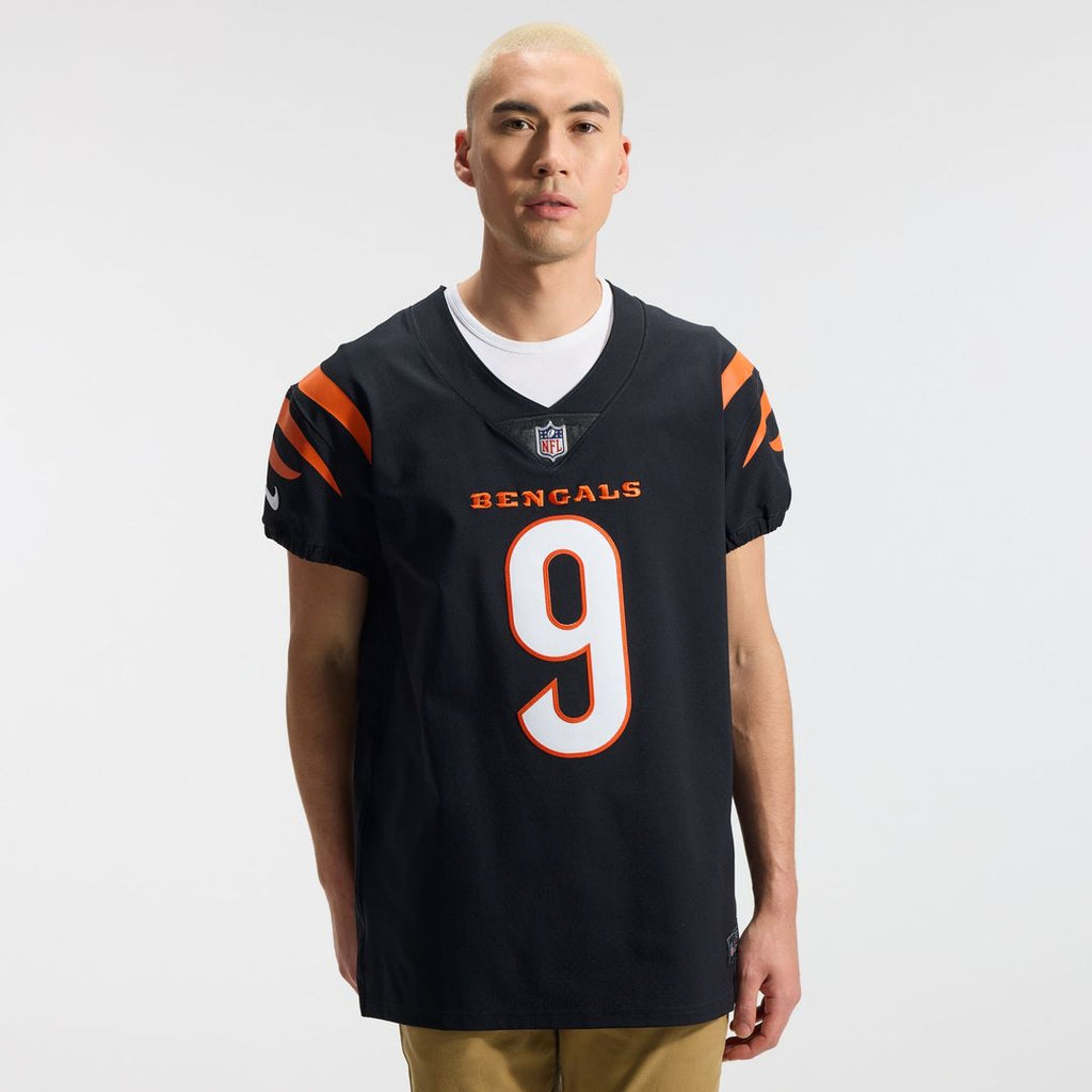 Men's Nike Cincinnati Bengals Joe Burrow Black Vapor Elite NFL Jersey
