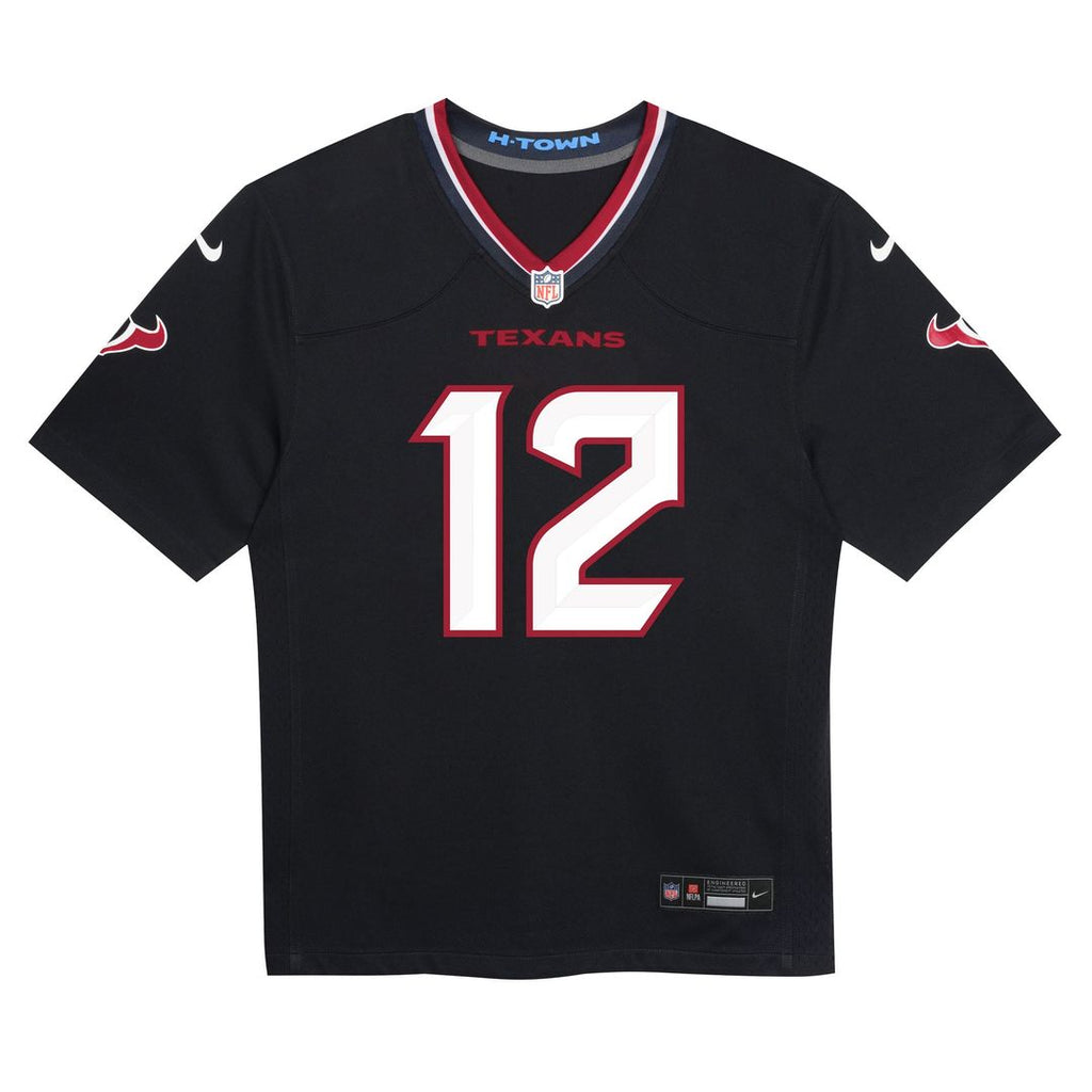 Preschool Nike Houston Texans Nico Collins Navy Team Player Game NFL Jersey