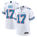 Men's Nike Tennessee Titans Chimere Dike White Game NFL Jersey