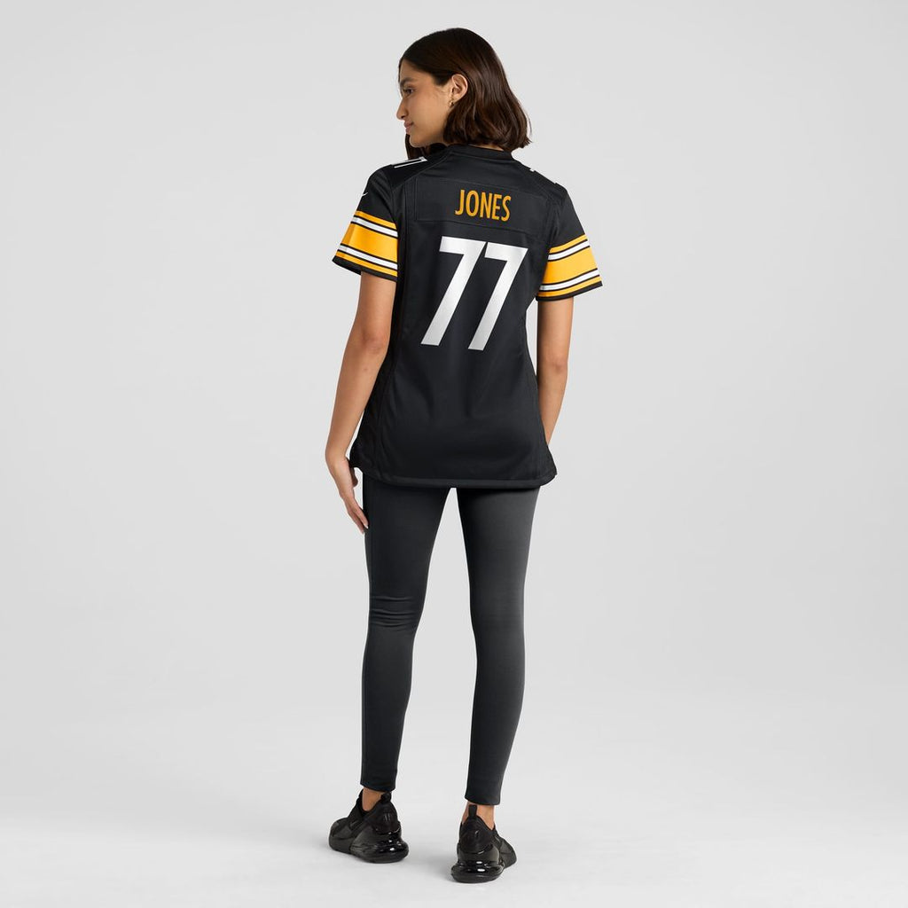 Women's Nike Pittsburgh Steelers Broderick Jones Black Game NFL Jersey
