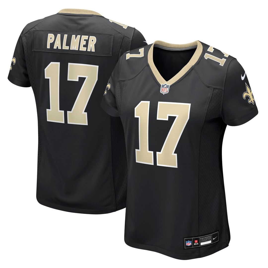 Women's Nike New Orleans Saints Trey Palmer Black Team Game NFL Jersey