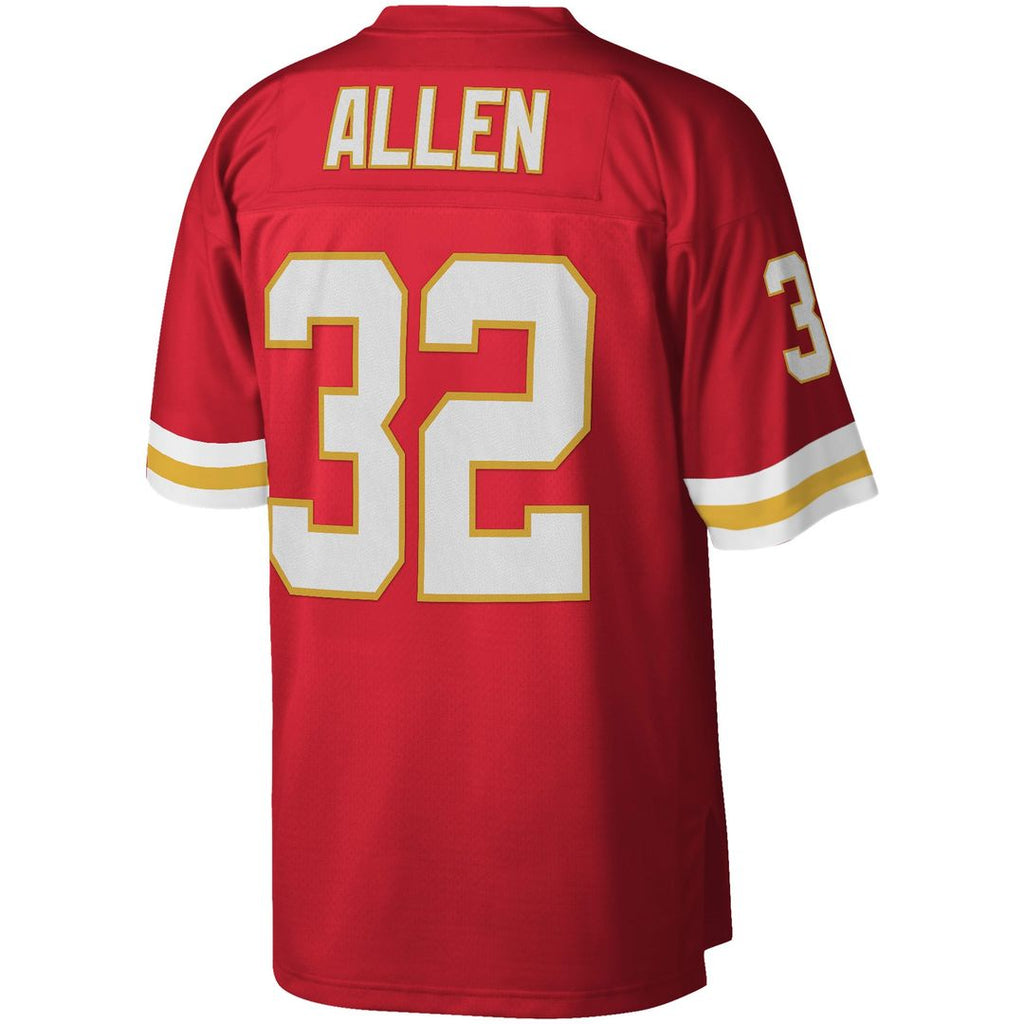 Men's Mitchell & Ness Kansas City Chiefs Marcus Allen Red Legacy Replica NFL Jersey