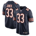 Men's Nike Chicago Bears Jaylon Jones Navy Team Game NFL Jersey