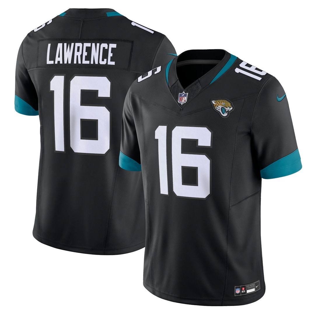 Men's Nike Jacksonville Jaguars Trevor Lawrence White Vapor F.U.S.E. Limited NFL Jersey