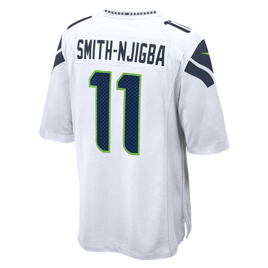 Men's Nike Seattle Seahawks Jaxon Smith-Njigba Royal Throwback Player Game NFL Jersey