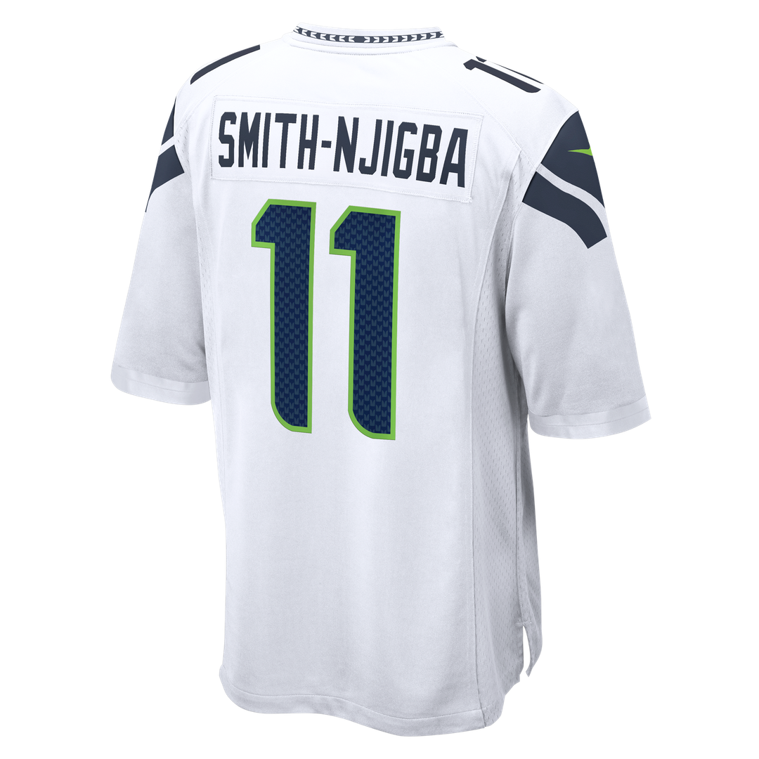Men's Nike Seattle Seahawks Jaxon Smith-Njigba White Game NFL Jersey