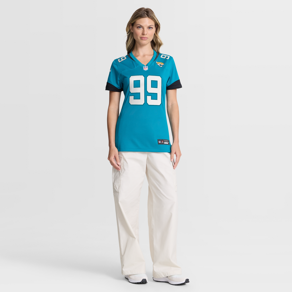 Women's Nike Jacksonville Jaguars Ruke Orhorhoro Teal Team Game NFL Jersey
