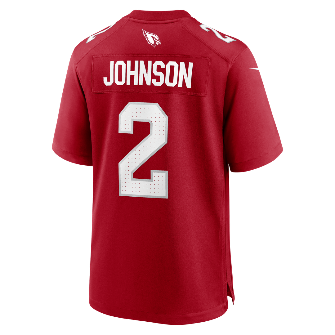Men's Nike Arizona Cardinals Will Johnson Cardinal Team Game NFL Jersey