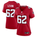 Women's Nike Atlanta Falcons Corey Levin Red Team Game NFL Jersey