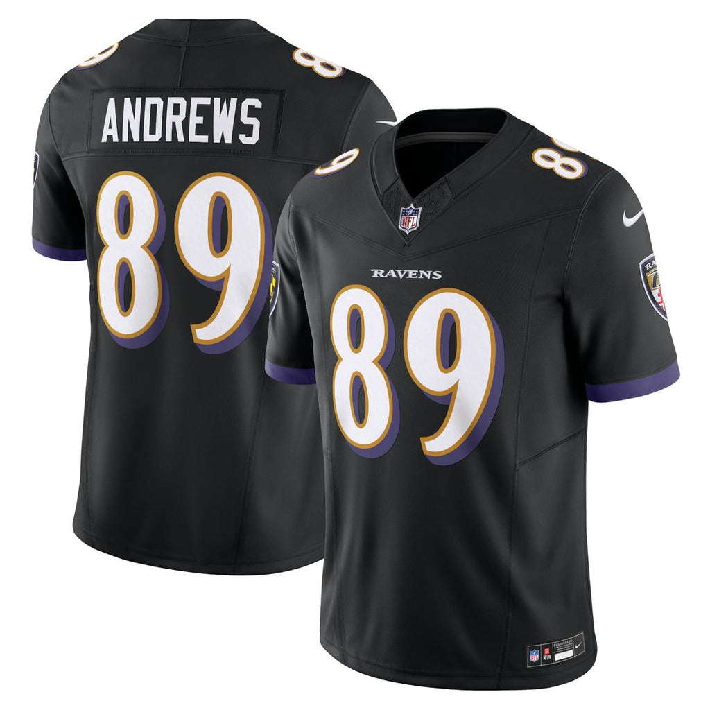 Men's Nike Baltimore Ravens Mark Andrews Black Vapor F.U.S.E. Limited NFL Jersey