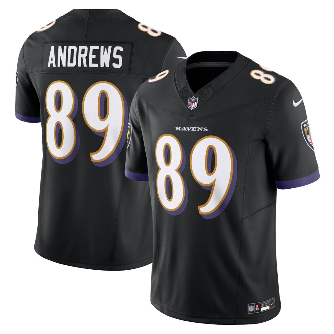 Men's Nike Baltimore Ravens Mark Andrews Black Vapor F.U.S.E. Limited NFL Jersey