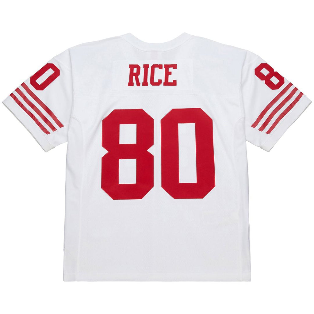 Men's Mitchell & Ness San Francisco 49ers Jerry Rice White 1994 Legacy Replica NFL Jersey