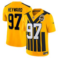 Men's Nike Pittsburgh Steelers Cameron Heyward Gold Alternate Vapor F.U.S.E. Limited NFL Jersey