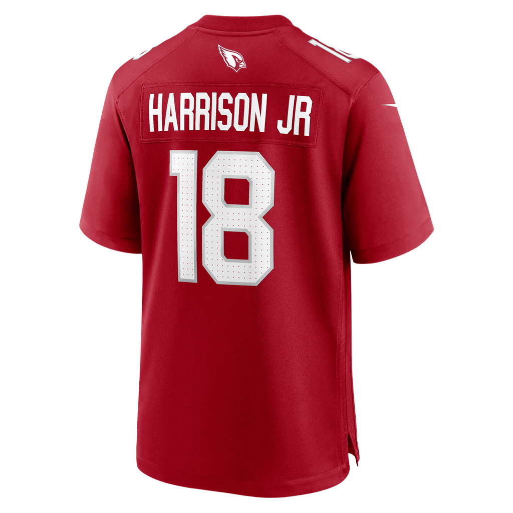 Men's Nike Arizona Cardinals Marvin Harrison Jr. Cardinal Player Game NFL Jersey