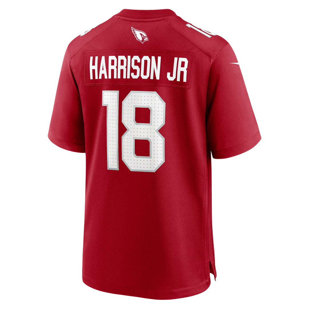 Men's Nike Arizona Cardinals Marvin Harrison Jr. Cardinal Player Game NFL Jersey