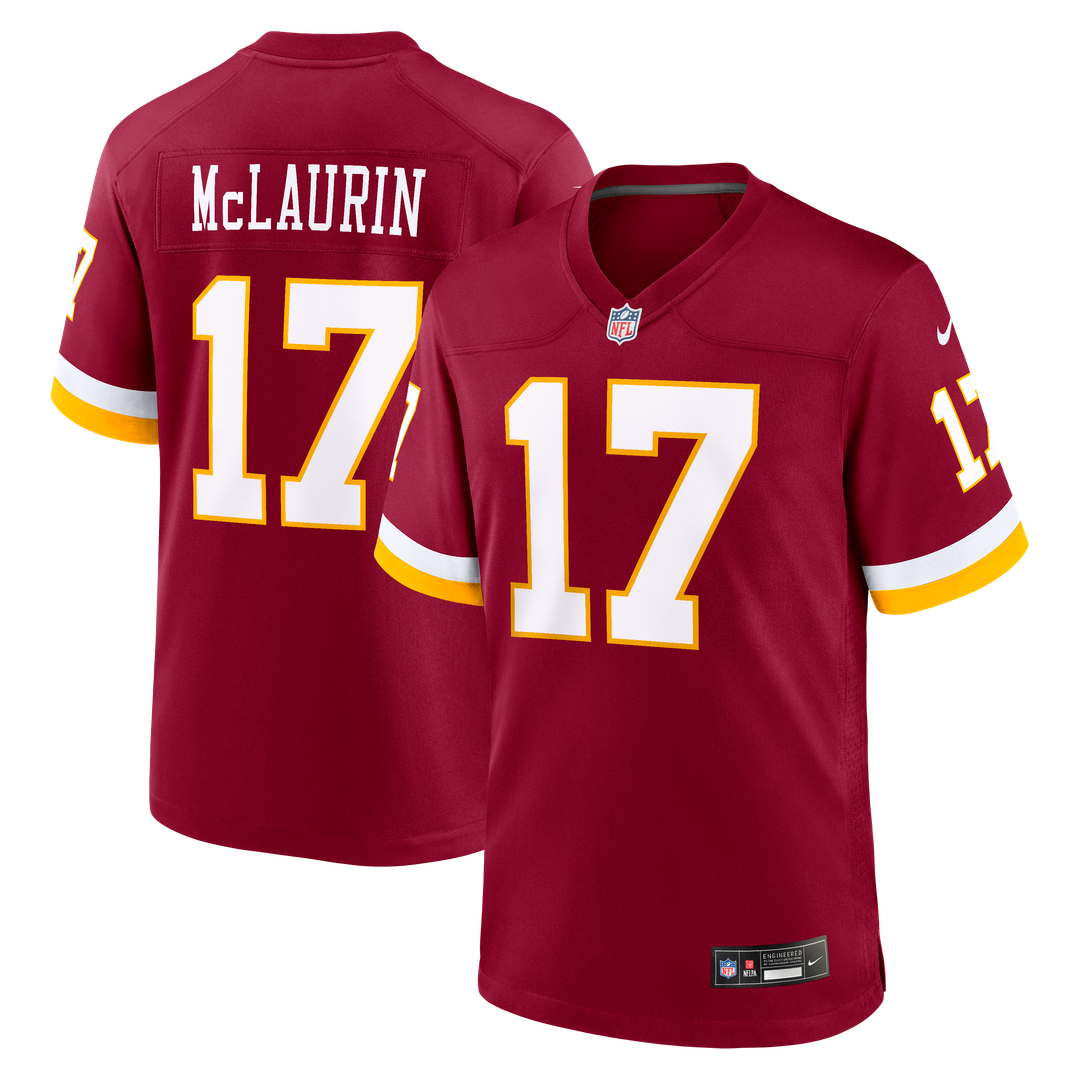 Men's Nike Washington Commanders Terry McLaurin Burgundy Game NFL Jersey