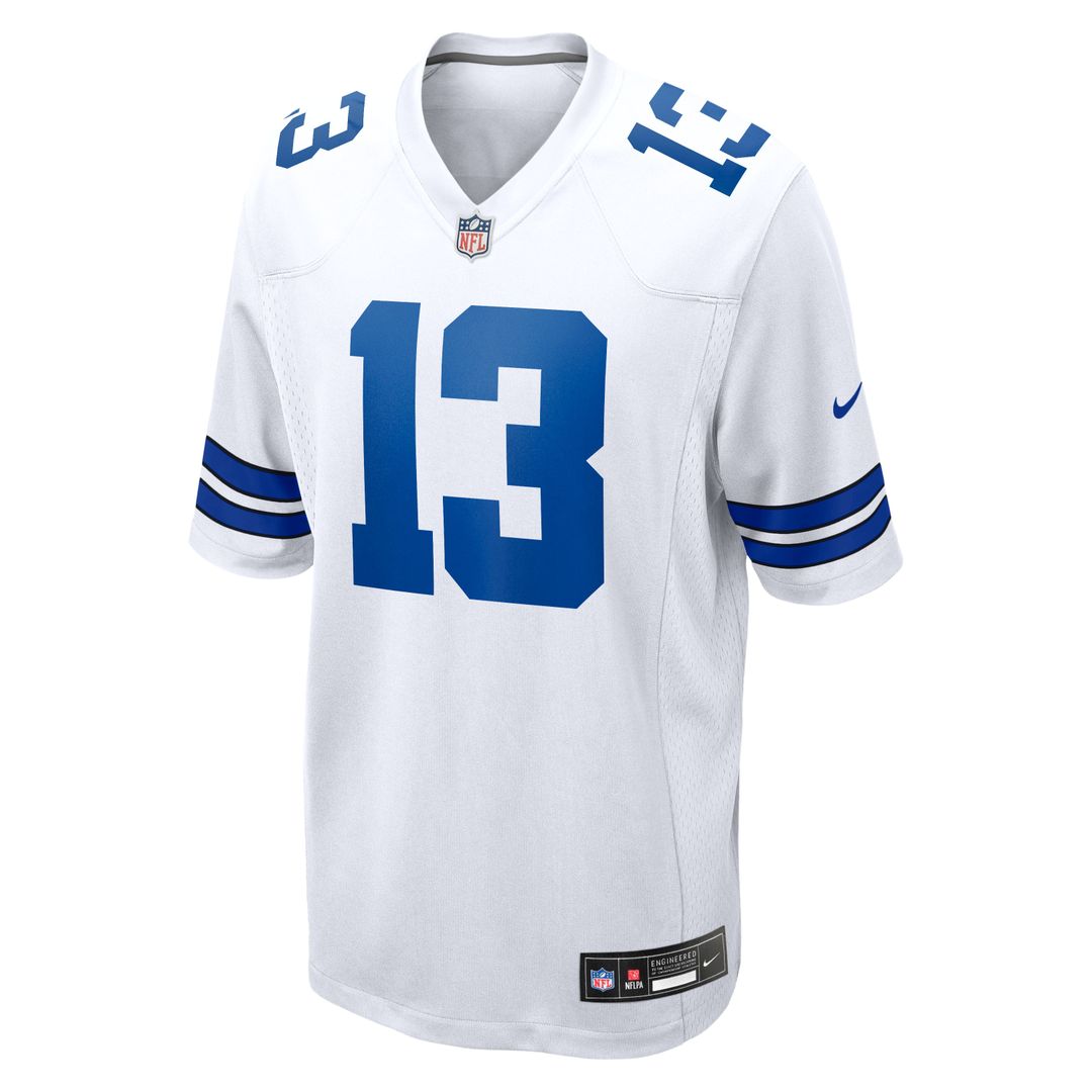 Men's Nike Dallas Cowboys Caleb Downs White Game NFL Jersey