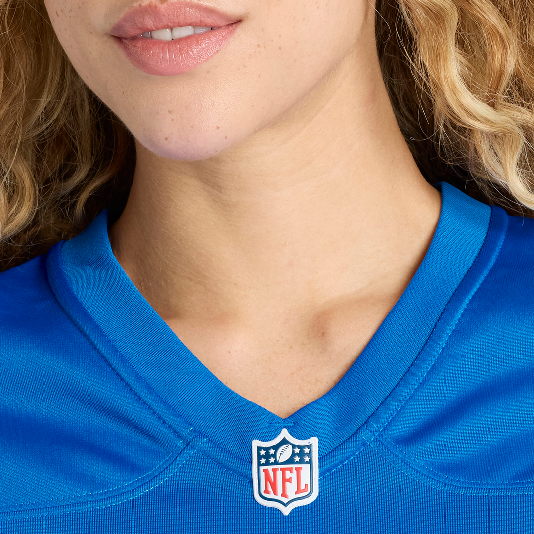Women's Nike Detroit Lions Tyler Conklin Blue Team Game NFL Jersey