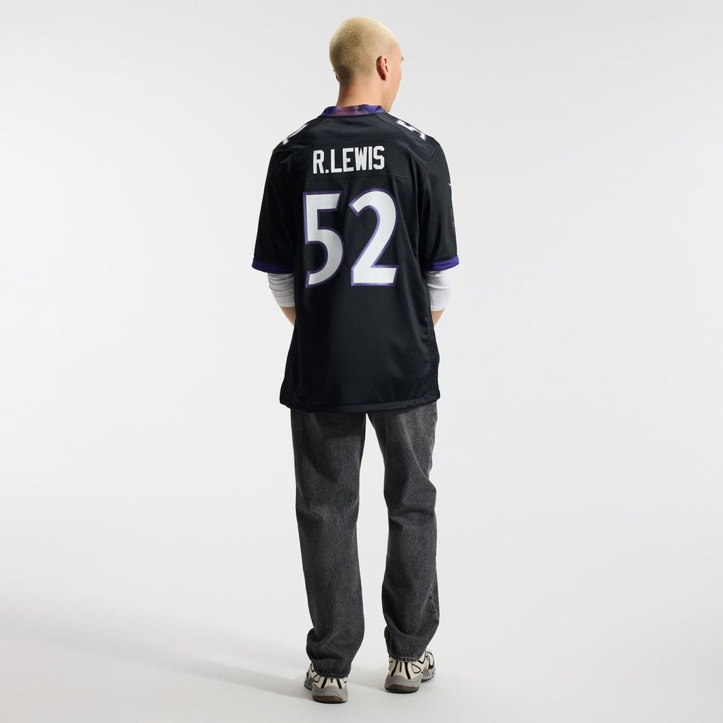 Men's Nike Baltimore Ravens Ray Lewis Black Alternate Retired Player Game NFL Jersey