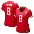 Women's Nike Kansas City Chiefs Kristian Fulton Red Team Game NFL Jersey