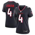 Women's Nike Houston Texans Kamari Lassiter Navy Team Game NFL Jersey