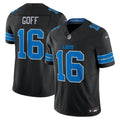 Men's Nike Detroit Lions Jared Goff Black Vapor F.U.S.E. Limited NFL Jersey