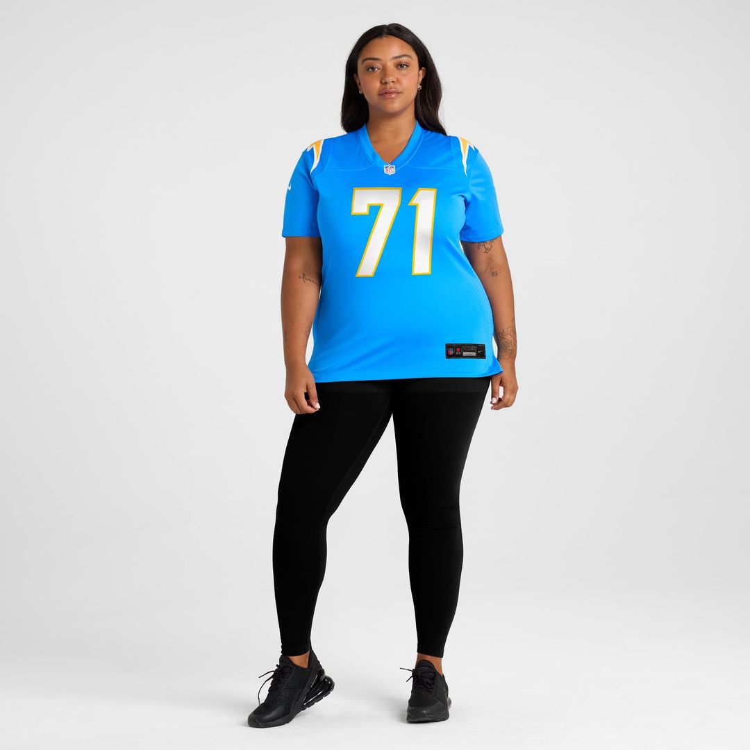 Women's Nike Los Angeles Chargers Jordan McFadden Powder Blue Team Game NFL Jersey