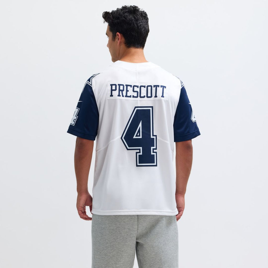 Men's Nike Dallas Cowboys Dak Prescott Navy Vapor Limited Player NFL Jersey