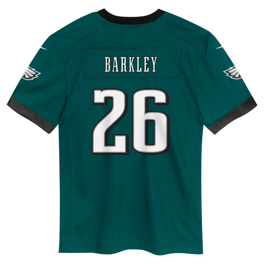Toddler Nike Philadelphia Eagles Saquon Barkley Midnight Green Game NFL Jersey