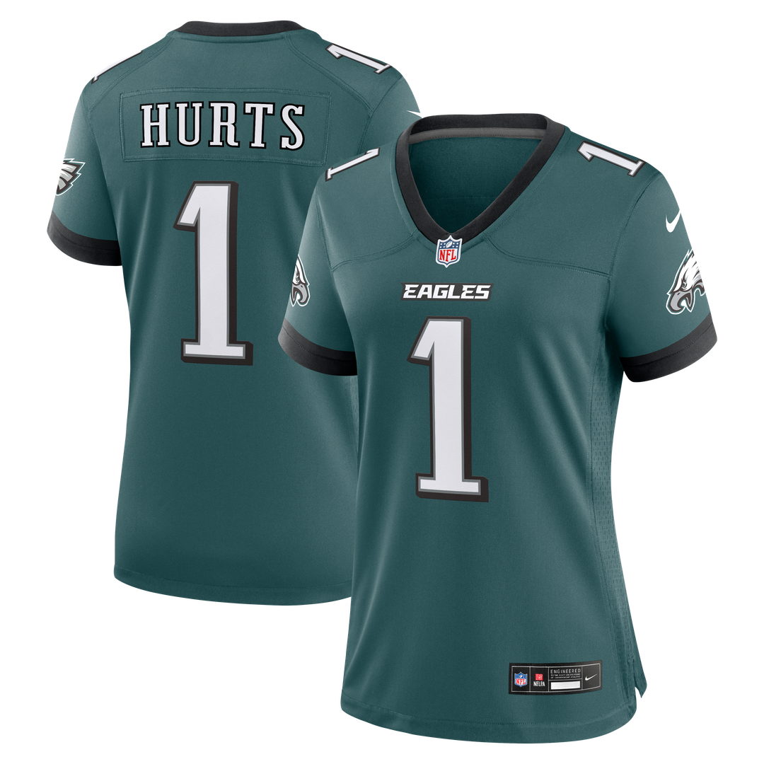 Women's Nike Philadelphia Eagles Jalen Hurts White Game NFL Jersey