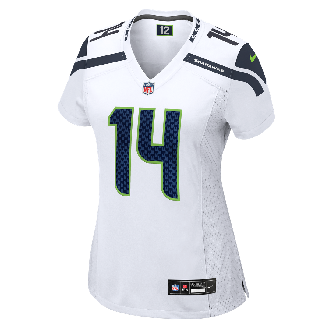 Women's Nike Seattle Seahawks Sam Darnold White Game NFL Jersey