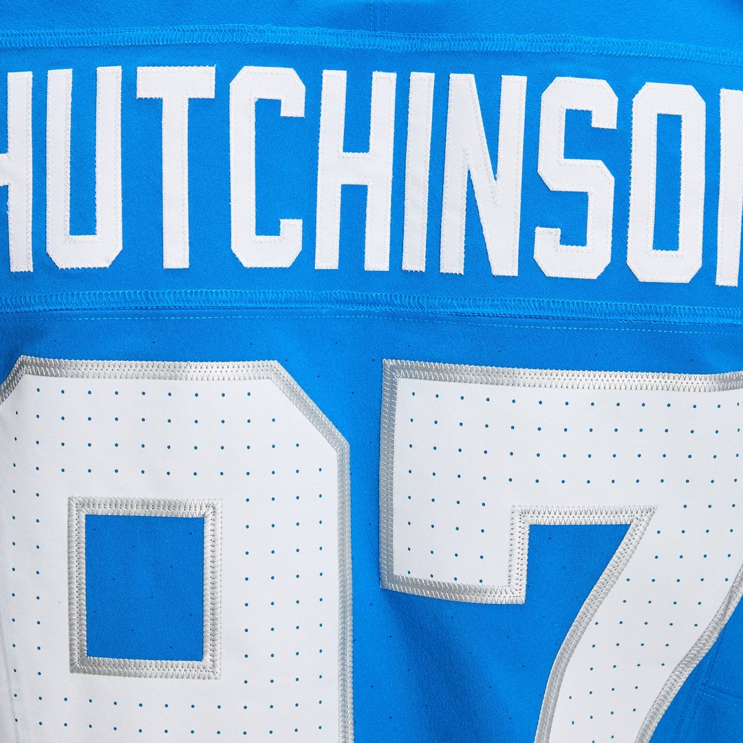 Men's Nike Detroit Lions Aidan Hutchinson Black Alternate Vapor F.U.S.E. Elite NFL Jersey