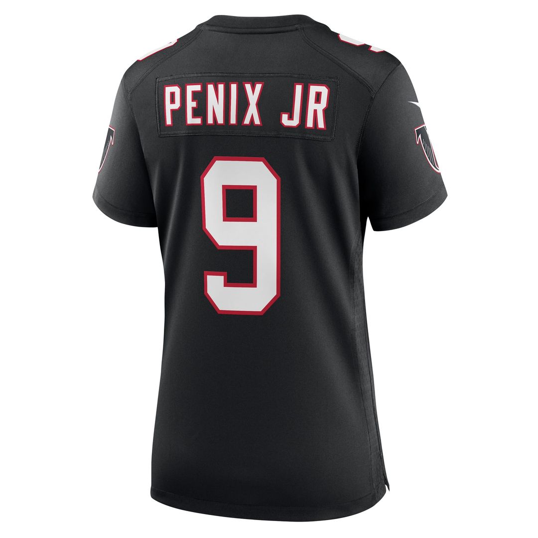 Women's Nike Atlanta Falcons Michael Penix Jr. White Game NFL Jersey